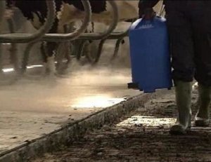 Mobil fertőtlenítő berendezés.